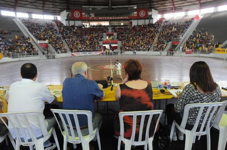 Categoria se reuniu no Gigantinho 