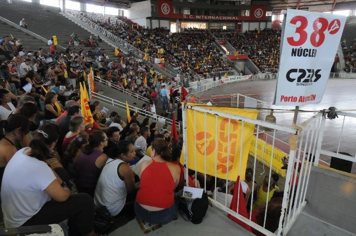 Categoria se reuniu no Gigantinho 