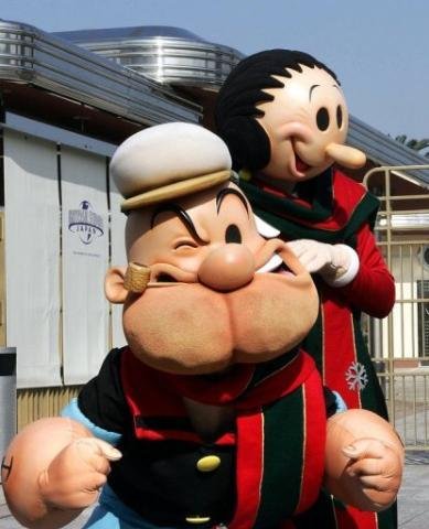 Popeye volta aos cinemas em 3D