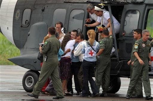 Soldado ref&eacute;m das Farc &eacute; libertado na Col&ocirc;mbia