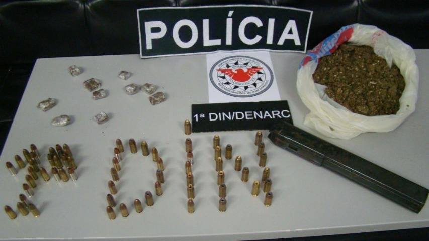 Denarc faz nova a&ccedil;&atilde;o no Campo da Tuca e apreende drogas em muni&ccedil;&atilde;o