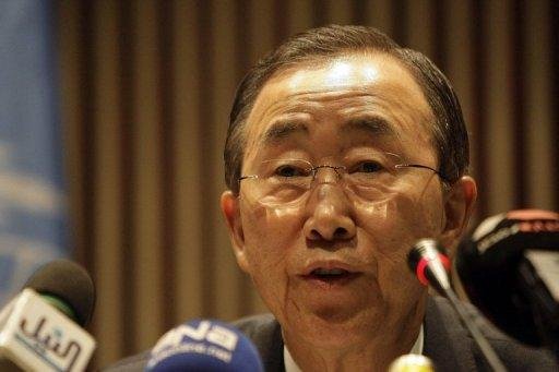 Ban Ki-moon anunciou ajuda de 5,3 bilh&otilde;es de d&oacute;lares ao Haiti