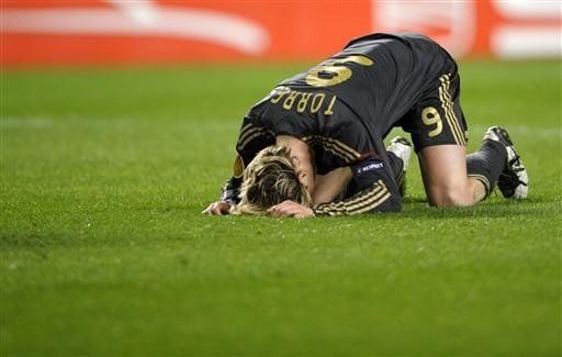 Fernando Torres lamenta a derrota em Lisboa