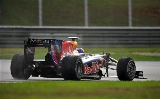 Mark Webber faz a pole na Mal&aacute;sia