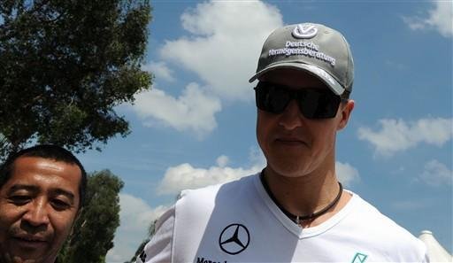Schumacher se diz decepcionado com 8&ordm; lugar no grid