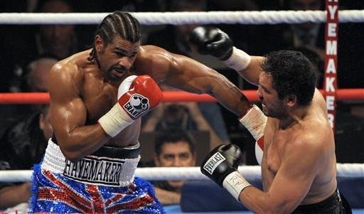 David Haye derrotou Ruiz por nocaute t&eacute;cnico