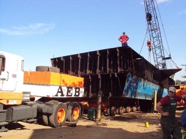 Transporte de balsa para Agudo continua segunda-feira