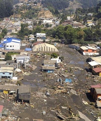 Terremoto atingiu o Chile em fevereiro