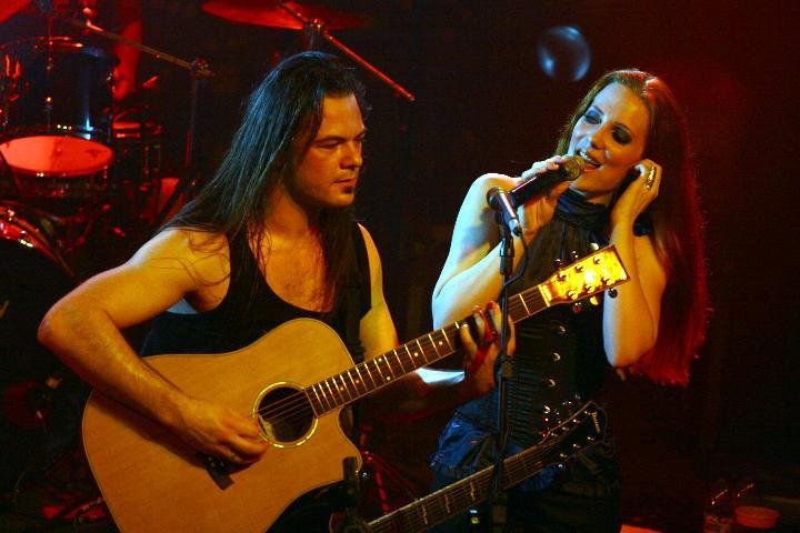 Epica no Bar Opini&atilde;o, em Porto Alegre
