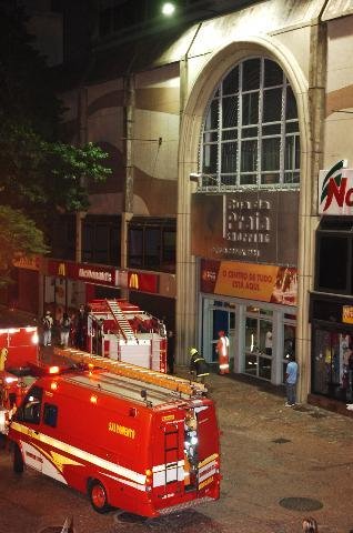Susto aconteceu por volta das 22h deste domingo