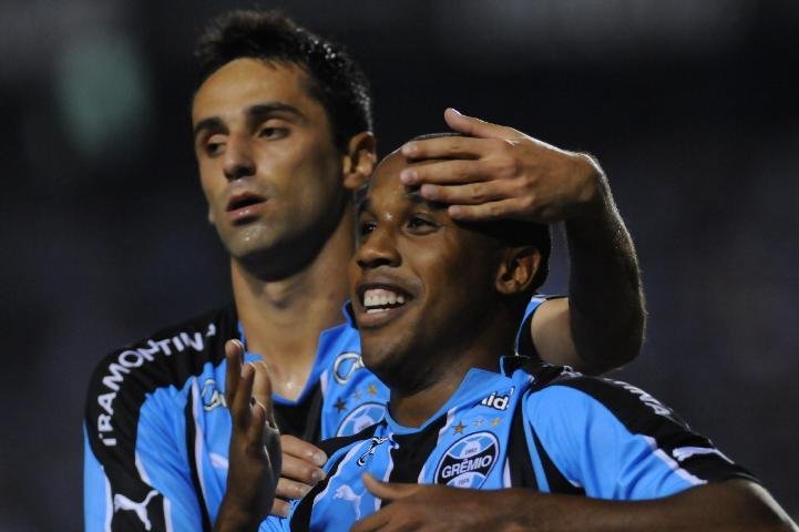 Jonas e Borges marcaram 23 gols pelo Gr&ecirc;mio em 2010