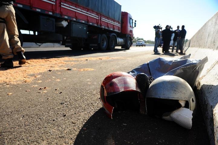 BR-290 &eacute; liberada e congestionamento &eacute; de 1km