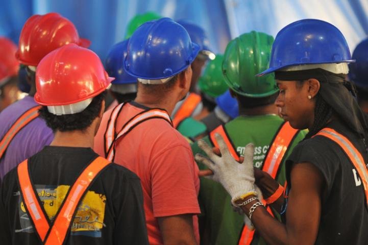 Big Top Raising, levantamento da grande lona que abrigar&aacute; as apresenta&ccedil;&otilde;es do espet&aacute;culo Quidam aconteceu na tarde desta quinta