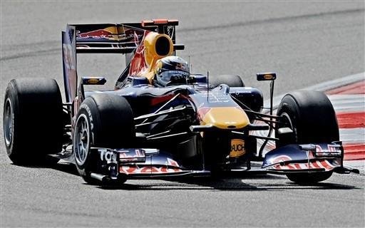Vettel e Webber na primeira fila do GP da China de F-1 