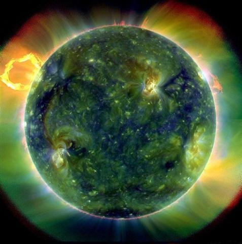 Nasa divulga fotos da observa&ccedil;&atilde;o do Sol