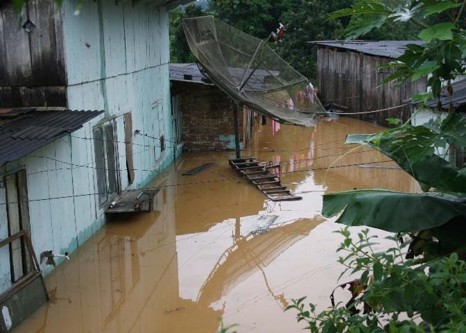 Blumenau &eacute; uma das cidades mais afetadas pelas chuvas em SC