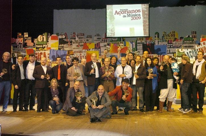 A&ccedil;orianos premiou os melhores da m&uacute;sica no Estado em 2009