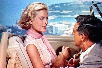 Grace kelly e Cary Grant em O Ladr&atilde;o de Casaca