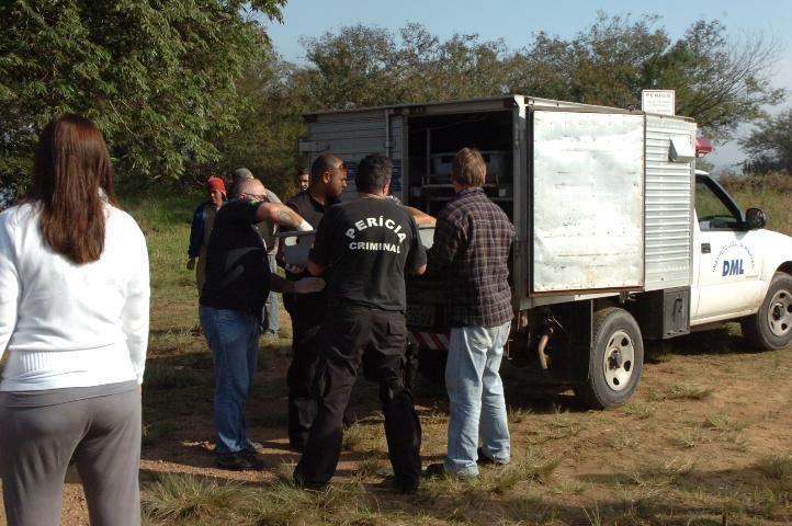 Pol&iacute;cia encontra corpo no Parque Marinha do Brasil 