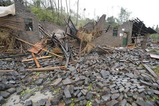 Chega a 38 o n&uacute;mero de mortos por tornado na China