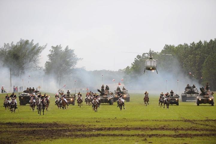 Festa da Cavalaria exalta 40 anos do Parque Hist&oacute;rico Marechal Os&oacute;rio