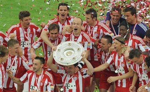 Bayern de Munique vence e confirma t&iacute;tulo do Alem&atilde;o