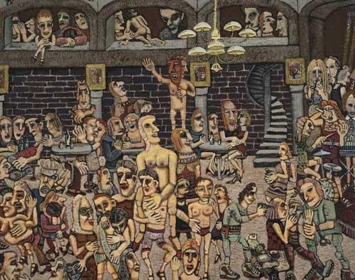 "A Festa", de Afr&acirc;nio Pessoa, ser&aacute; exibido na galeria Tina Zappoli
