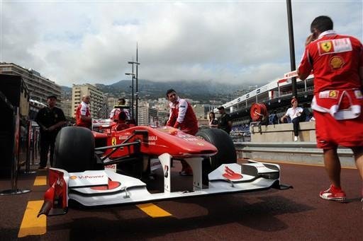 Alonso lidera primeiro treino do GP de M&ocirc;naco