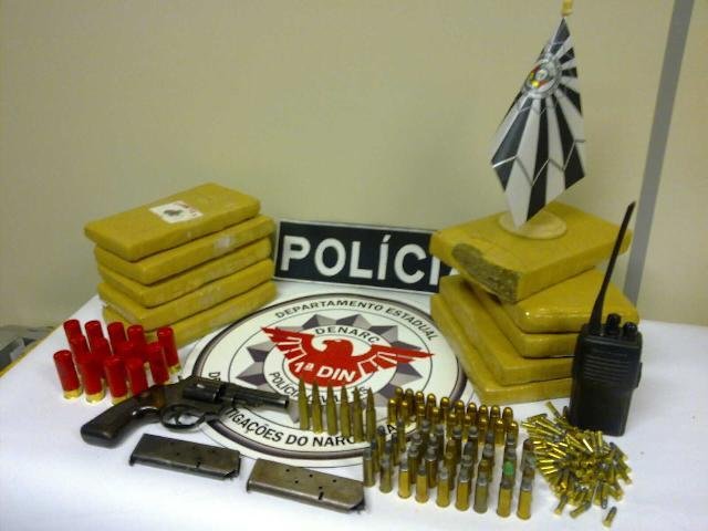 Pol&iacute;cia apreende 7,4 kg de maconha em Lajeado