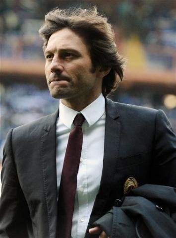 Leonardo  deixou o comando do Milan