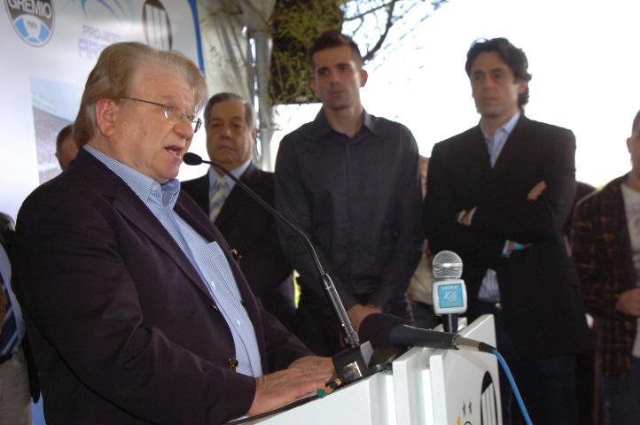 Presidente da Gr&ecirc;mio Empreendimentos, Adalberto Preiss, fala sobre a Arena