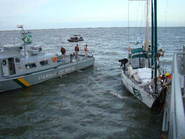 Marinha resgata veleiro BAB y SAC