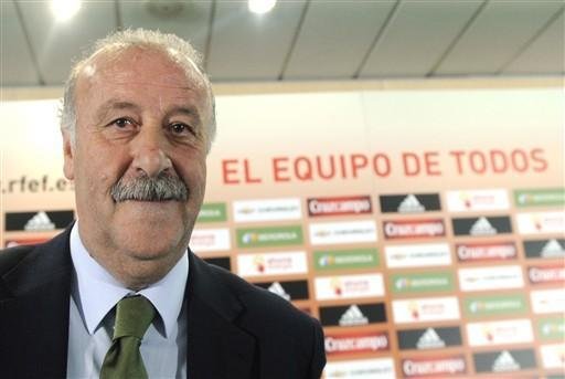 Del Bosque anunciou os convocados da Espanha para a Copa