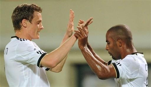 Cacau marcou um dos gols da vit&oacute;ria da Alemanha