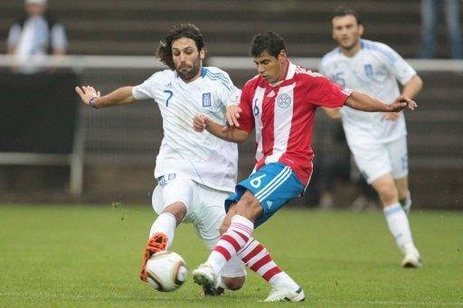 Paraguai bate Gr&eacute;cia por 2 a 0 em amistoso antes da Copa