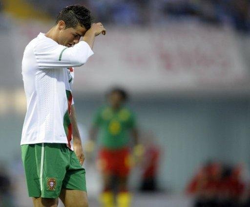 Falta de gols de Cristiano Ronaldo preocupa portugueses