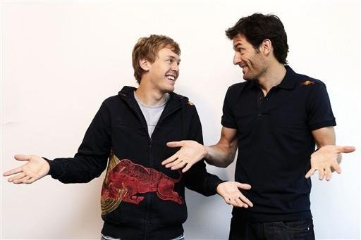 Vettel e Webber se re&uacute;nem e encerram pol&ecirc;mica