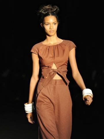 Andrea Nascimento na SPFW
