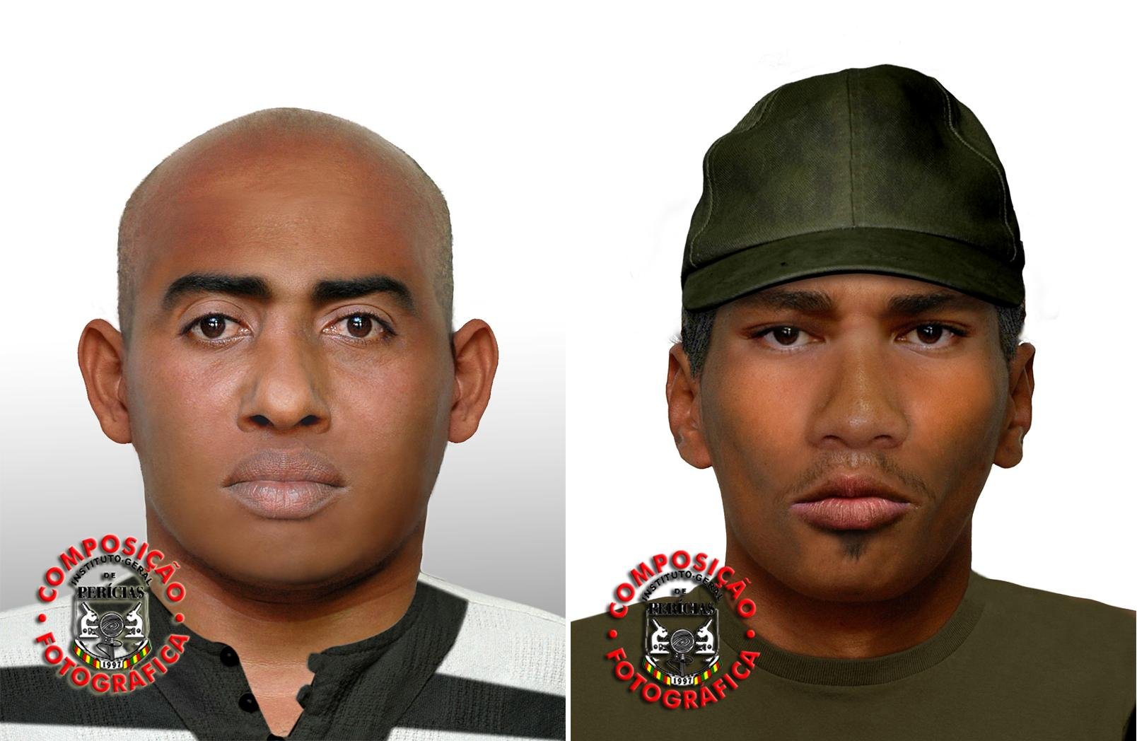 Pol&iacute;cia Civil divulga retrato falado de suspeitos de estupro
