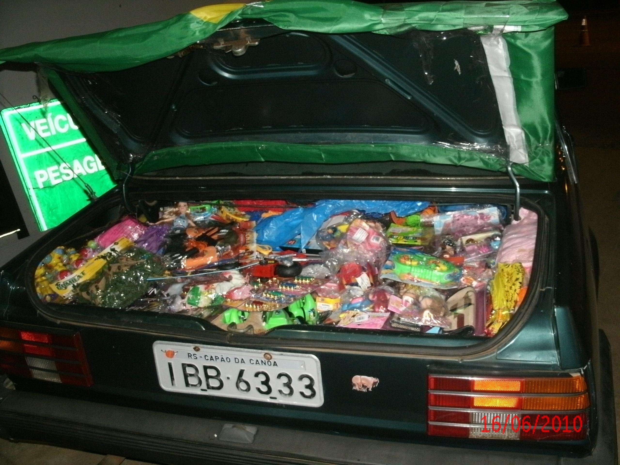 PRF apreende contrabando na BR-386