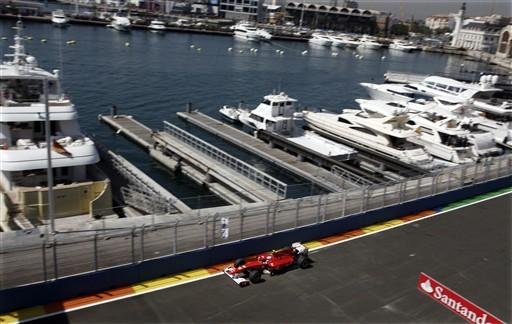 Alonso lidera segundo treino livre do GP da Europa