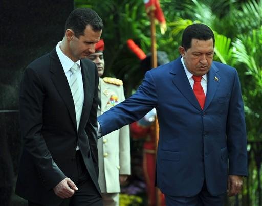 Ap&oacute;s encontro com ministro s&iacute;rio, Ch&aacute;vez elogia coragem de Ahmadinejad e pede reflex&atilde;o &agrave; ONU