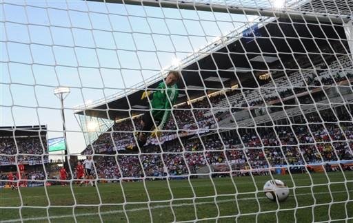 Juiz n&atilde;o valida gol de Lampard para a Inglaterra