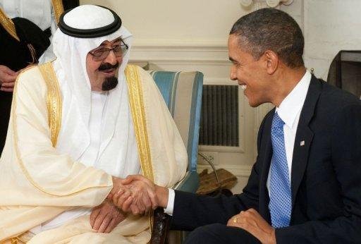 Obama recebe rei saudita na Casa Branca