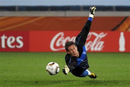 Goleiro Stekelenburg est&aacute; ansioso para enfrentar o Brasil nas quartas