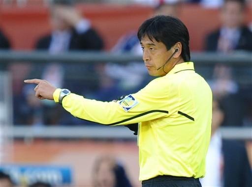 Yuichi Nishimura ser&aacute; o &aacute;rbitro da partida entre Brasil e Holanda na sexta