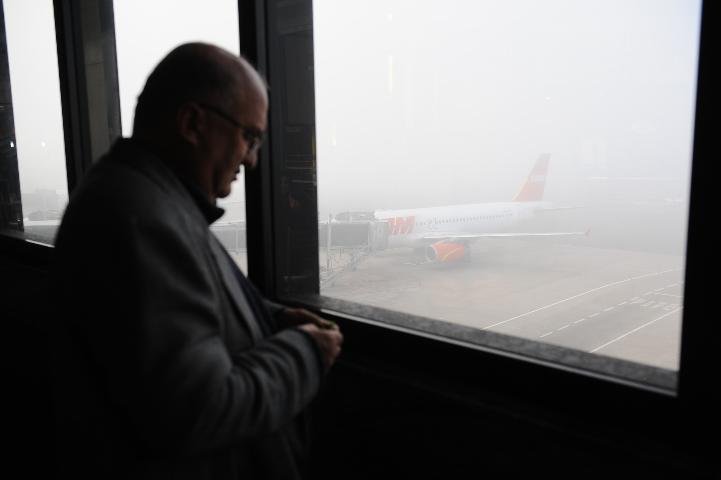 Terminal ficou fechado em raz&atilde;o de neblina