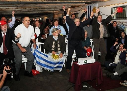 Jos&eacute; Pepe Mujica elogiou o desempenho do grupo