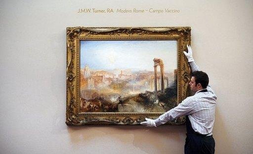 Quadro de JMW Turner &eacute; vendido pela cifra recorde de US$ 45 milh&otilde;es