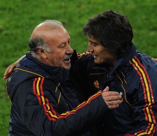 Para Vicente Del Bosque, Espanha fez um partida&ccedil;o
